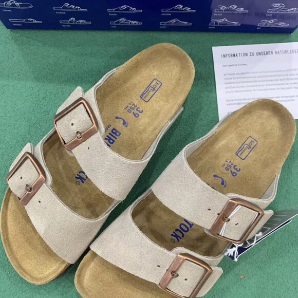 Birkenstock Arizona Double Strap narrow size 37 - Picture 3 of 5